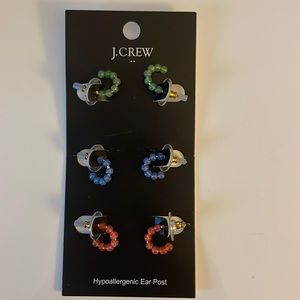 Jcrew hoop trio ❤️😍